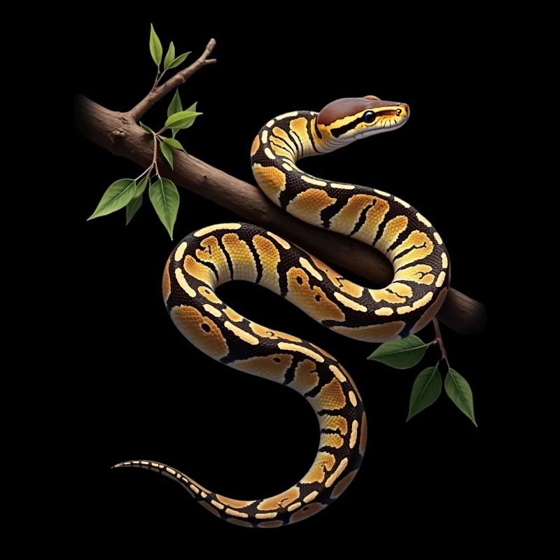 Königspython Schlangen Liebhaber Terrarium Python