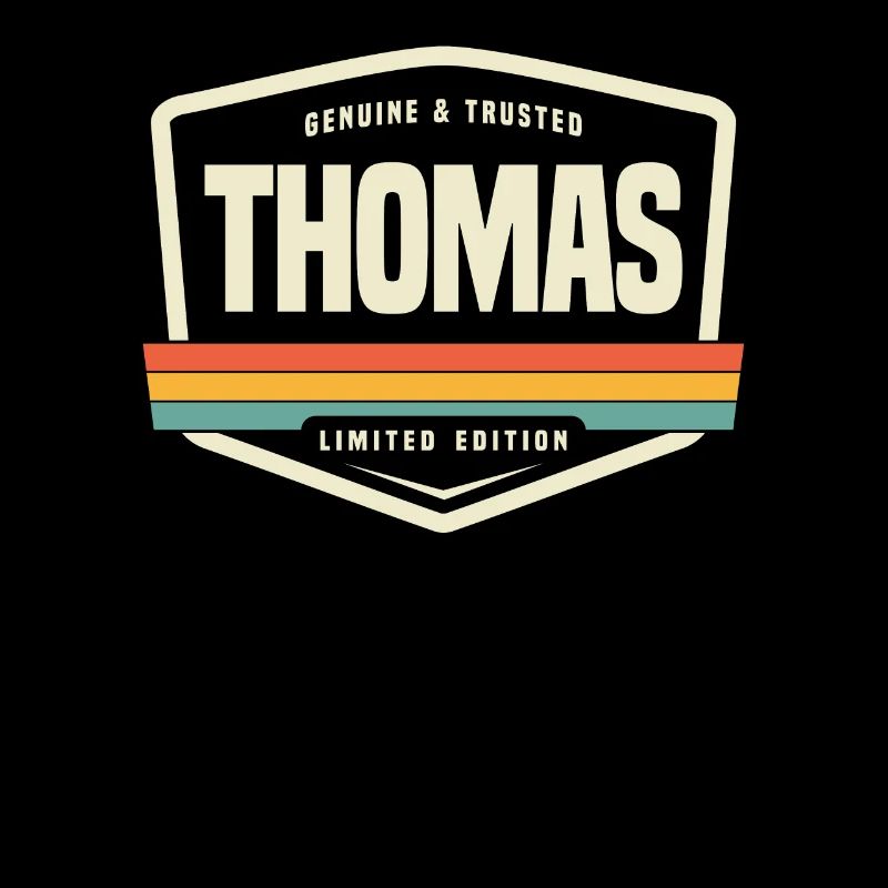 Thomas Echter und vertrauenswürdiger lustiger Name Thomas