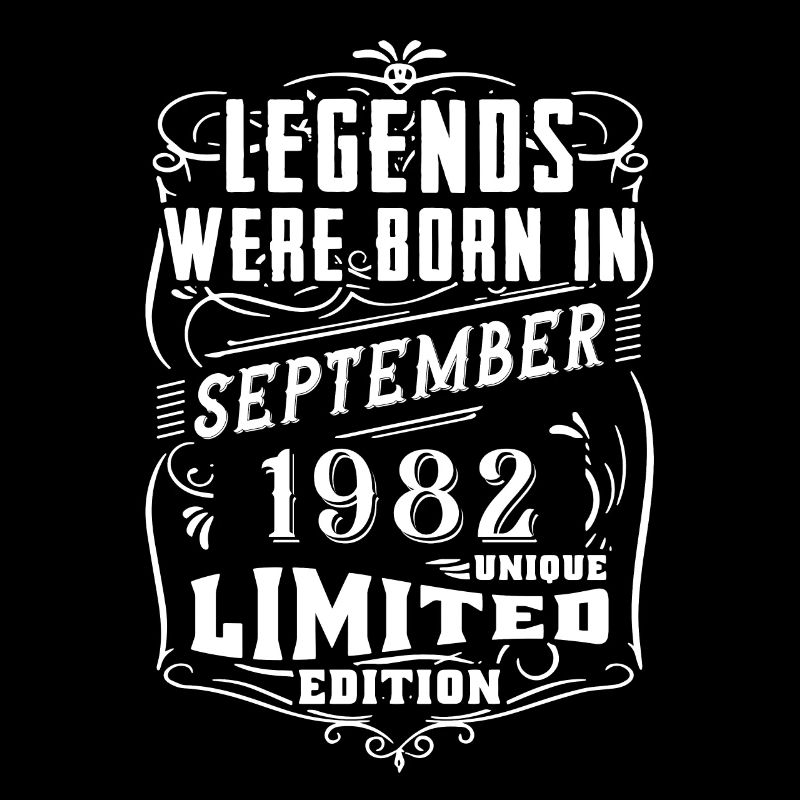 Anniversaire Septembre 1982 Edition Limitée Légende