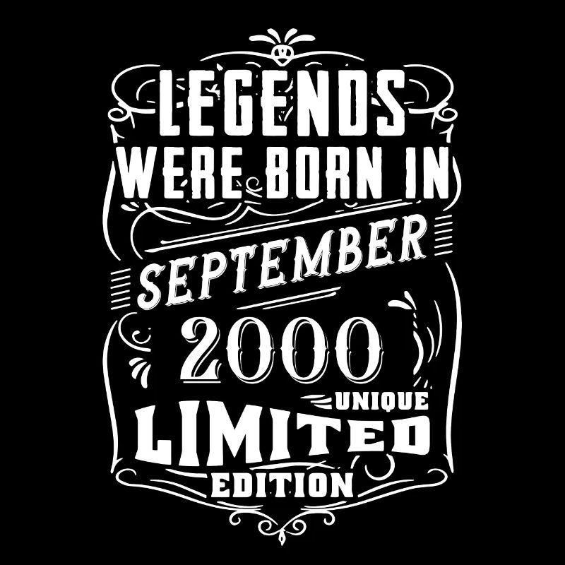 Geburtstag September 2000 Limited Edition Legende