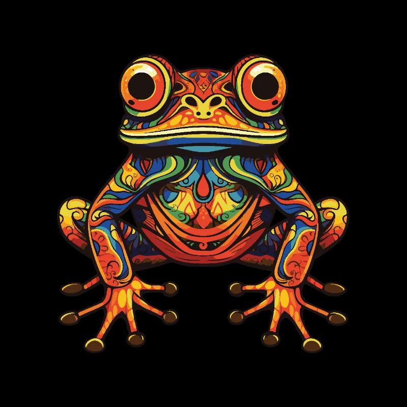 Frosch Porträt