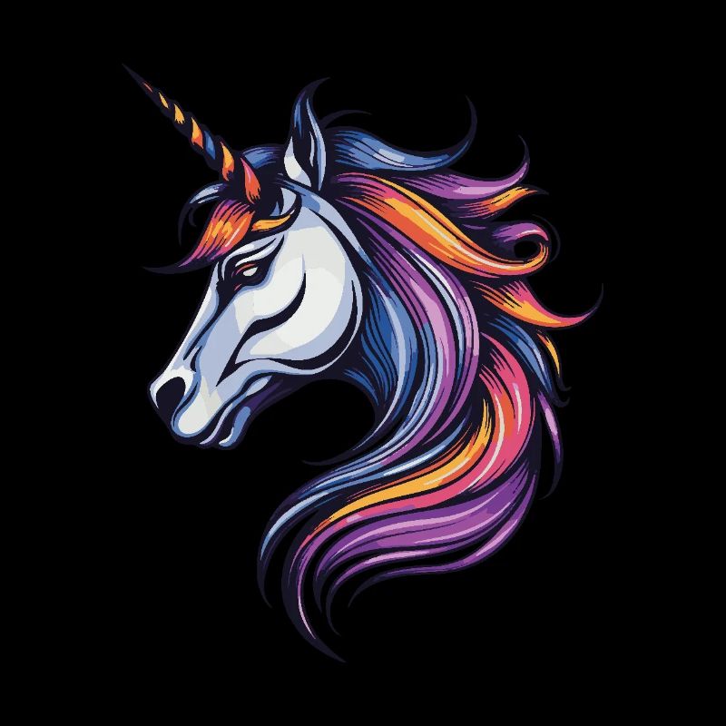 Portrait de licorne