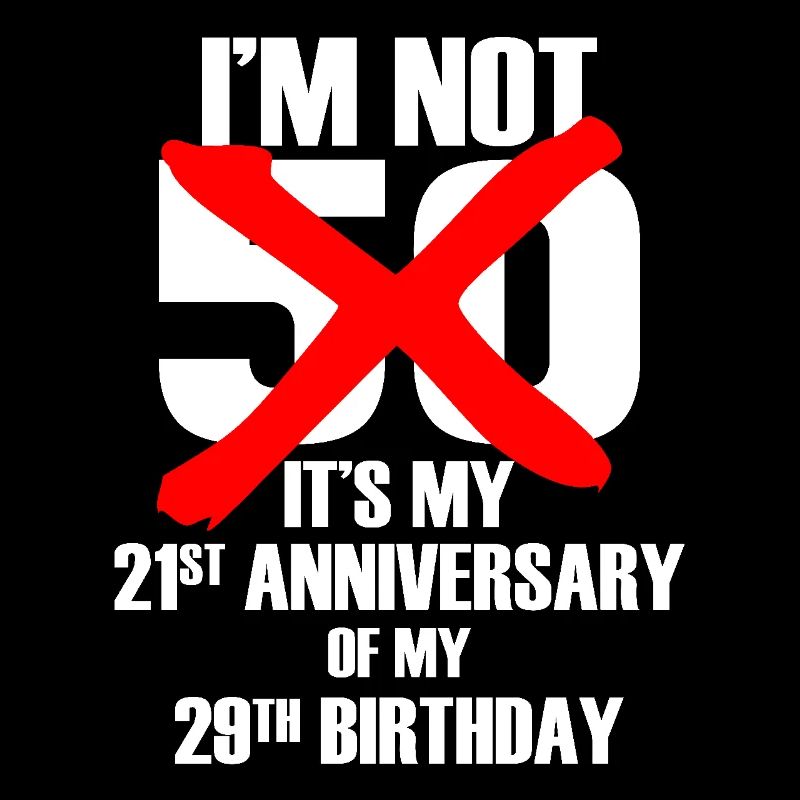 I'm not 50 - 50th Birthday Proverbs Quotes