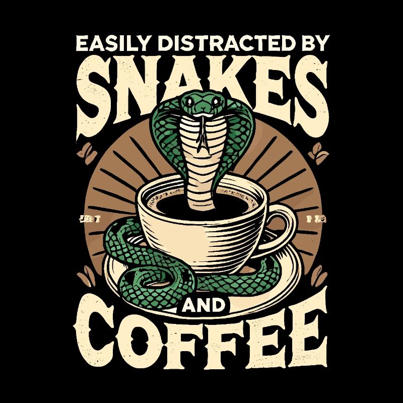 Leicht ablenkbar durch Schlangen und Kaffee