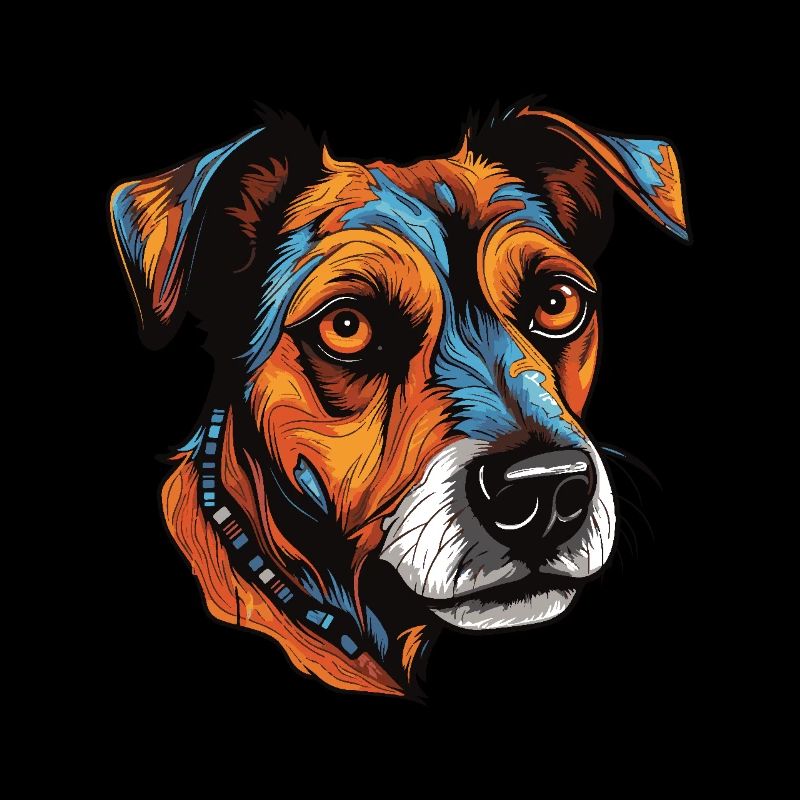 Jack Russel Terrier Portrait de chien