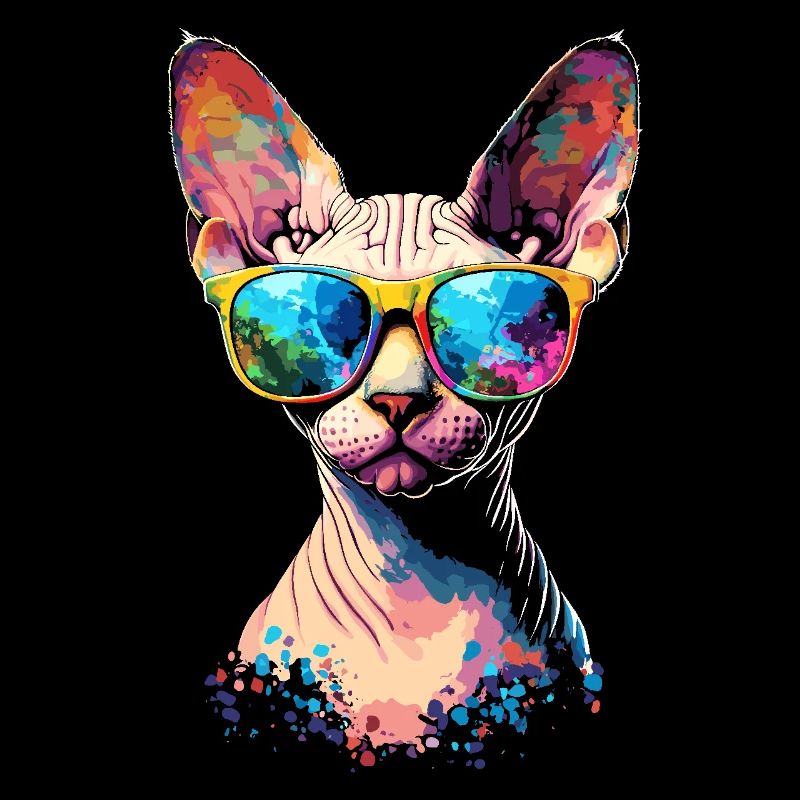 Savannah Chat Chat Maman Mignon Serval Léopard Chats