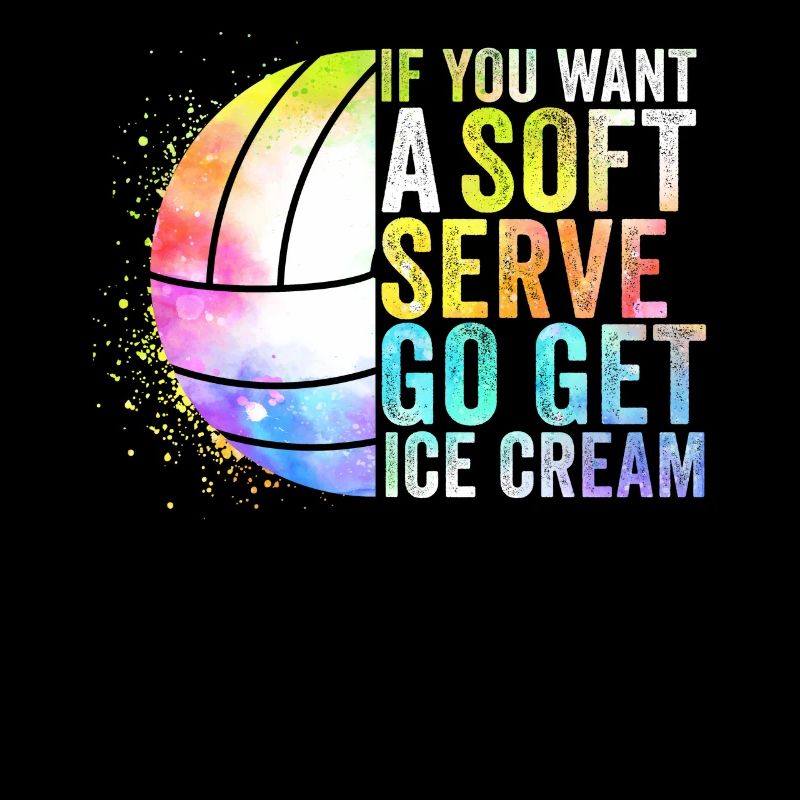 Wenn Sie ein Softeis wollen, holen Sie sich Eis