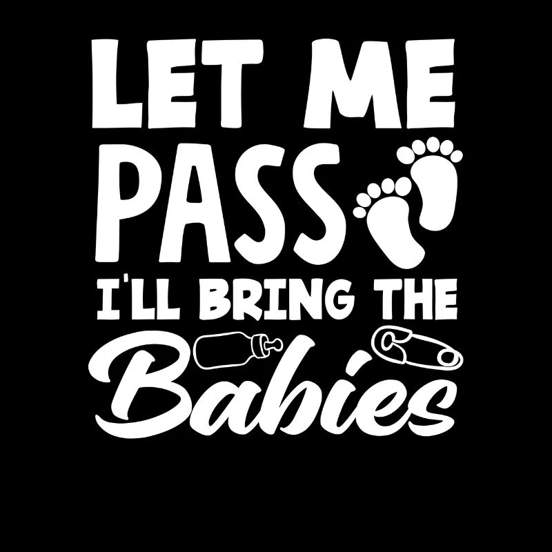 Lass Mich Durch Hebamme Bringt Babys