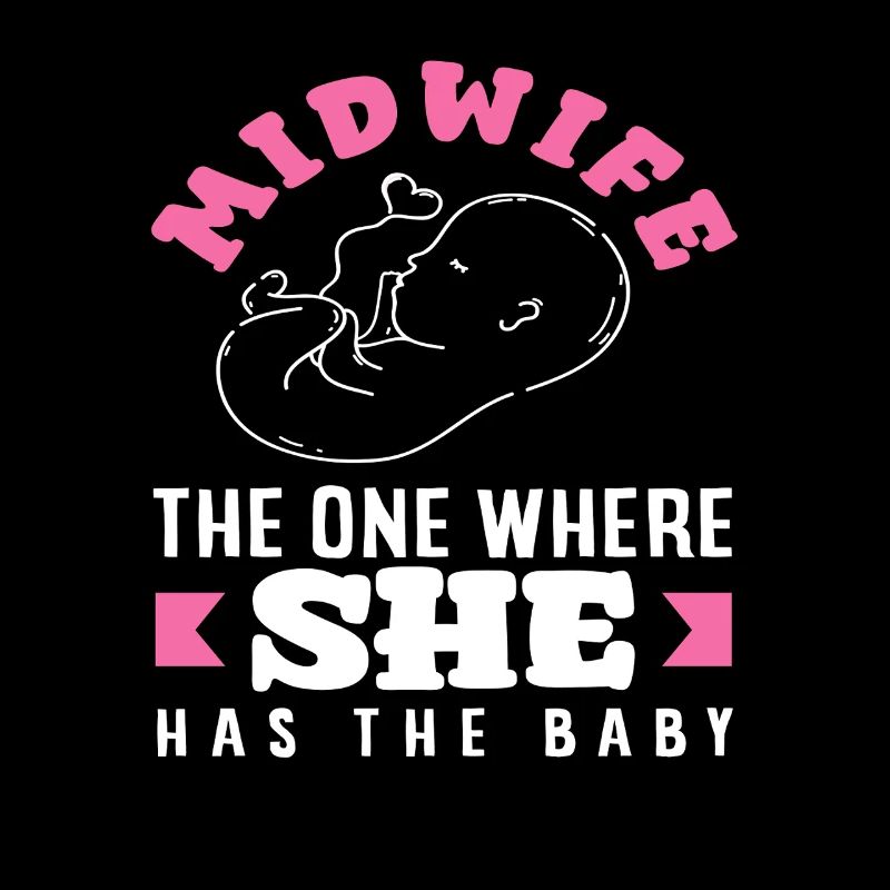 Hebamme Die Die Das Baby Hat