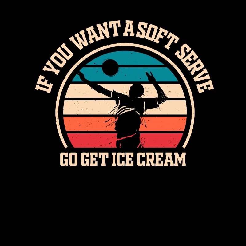 Wenn Sie ein Softeis wollen, holen Sie sich Eis