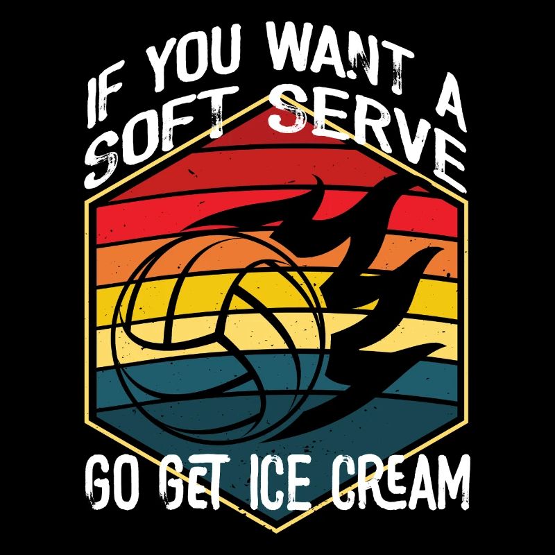 Wenn Sie ein Softeis wollen, holen Sie sich Eis