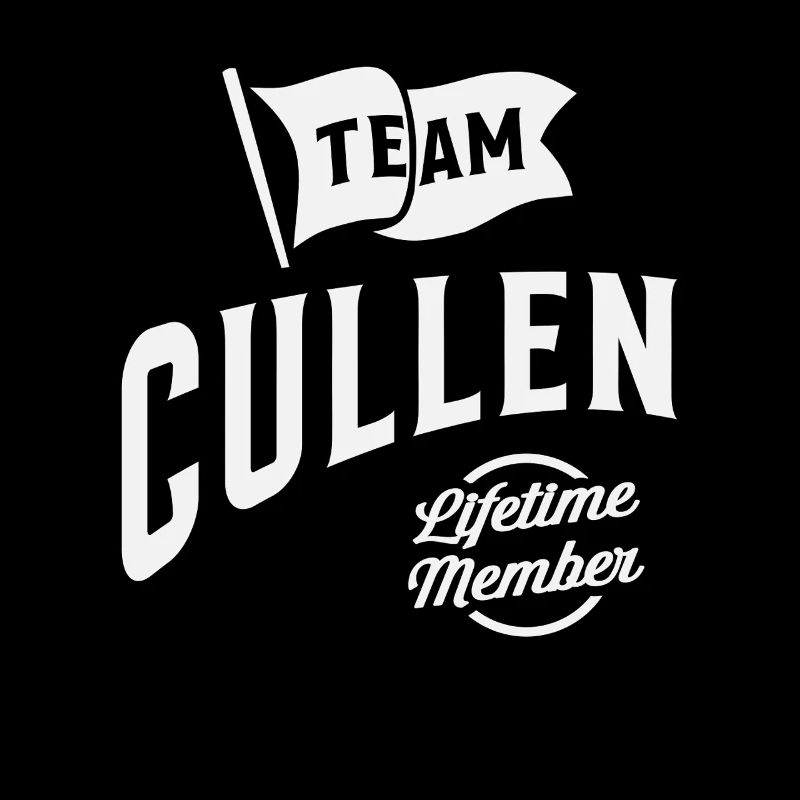 Team Cullen Lebenslanges Mitglied - Name Cullen