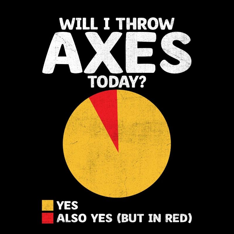 Will I Throw Axes Today Axe Throwing Hatchet