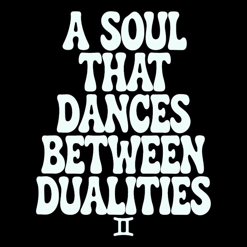 Gemini soul dancing between dualities