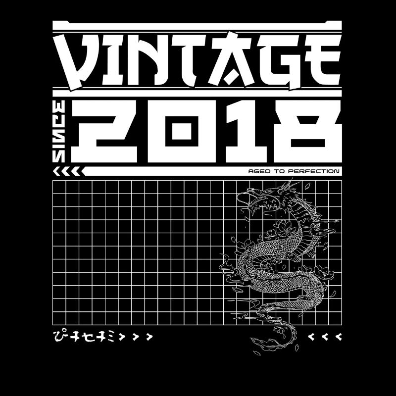 Samurai Legacy Since 2018 - Dragon du 7e anniversaire