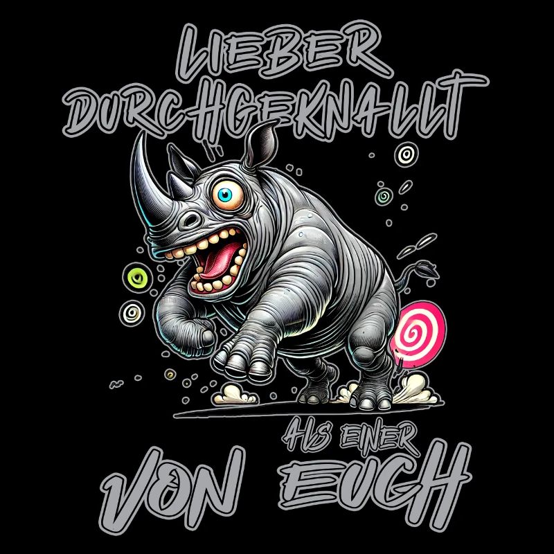 Nashorn Lieber durchgeknallt als einer von euch