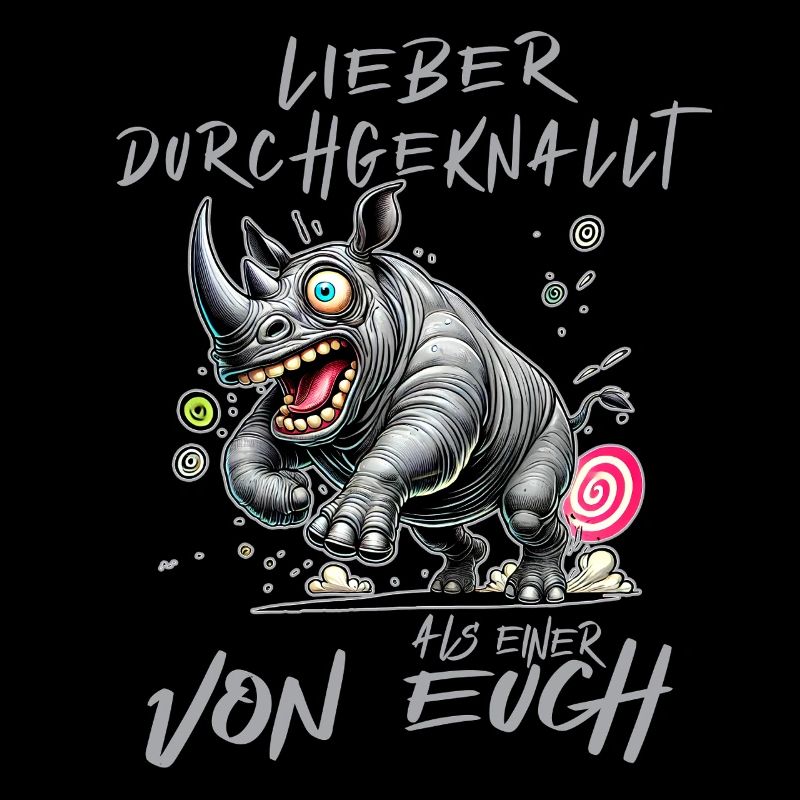 Nashorn Lieber durchgeknallt als einer von euch