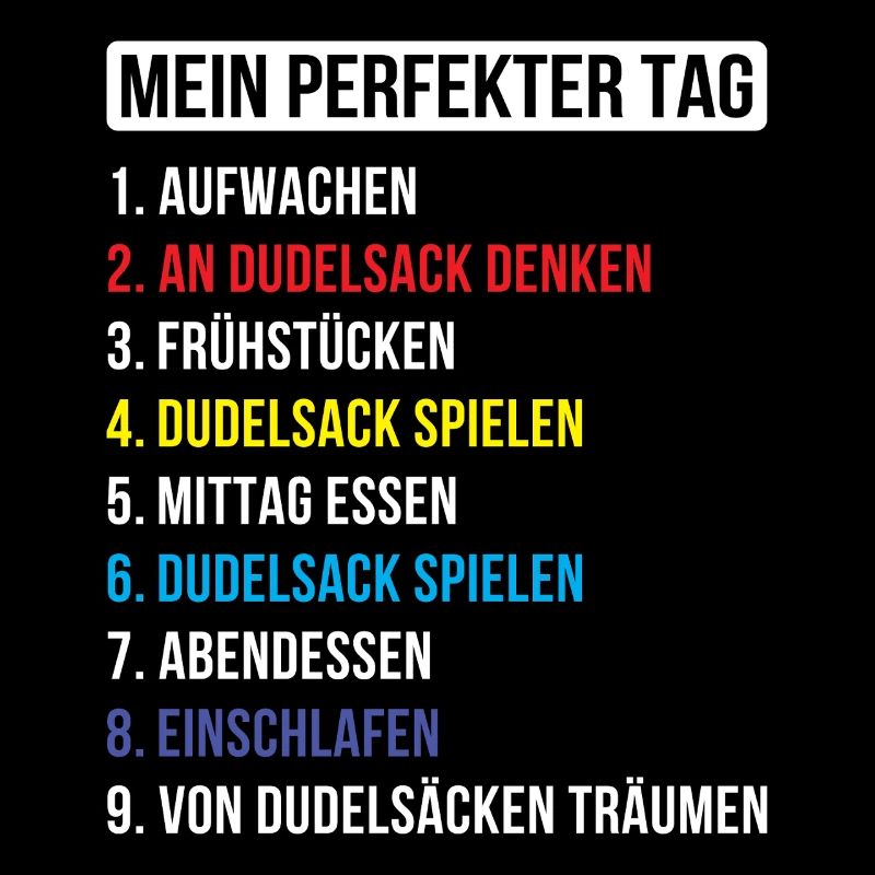 Dudelsackspieler Dudelsack Männer Geschenk
