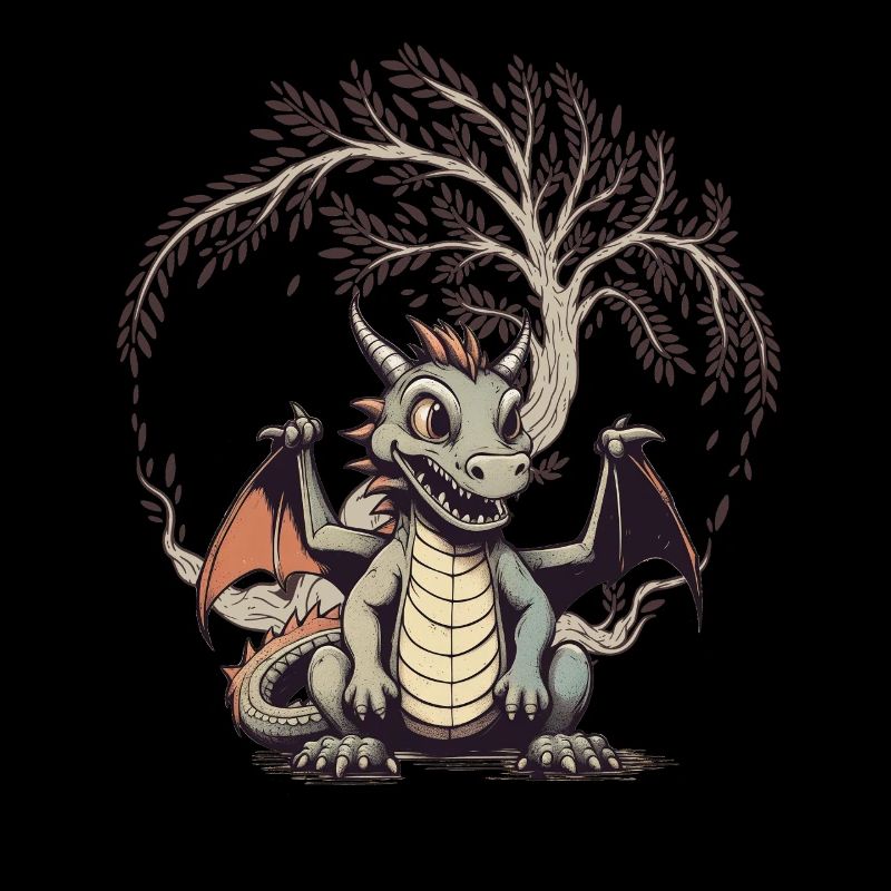 Dragon Dragon Mythical Creature Mystical Children Child