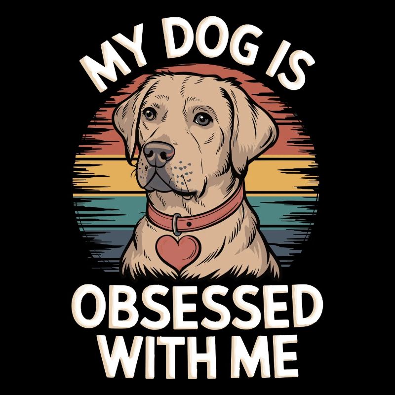 Mon chien est obsédé par moi