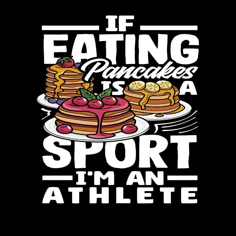 Wenn Pfannkuchen Essen Ein Sport Ist Bin Ich Ein