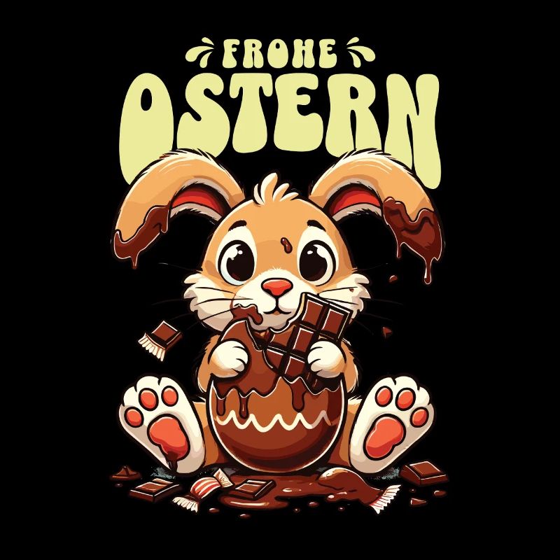 Dégustez du chocolat lapin de Pâques