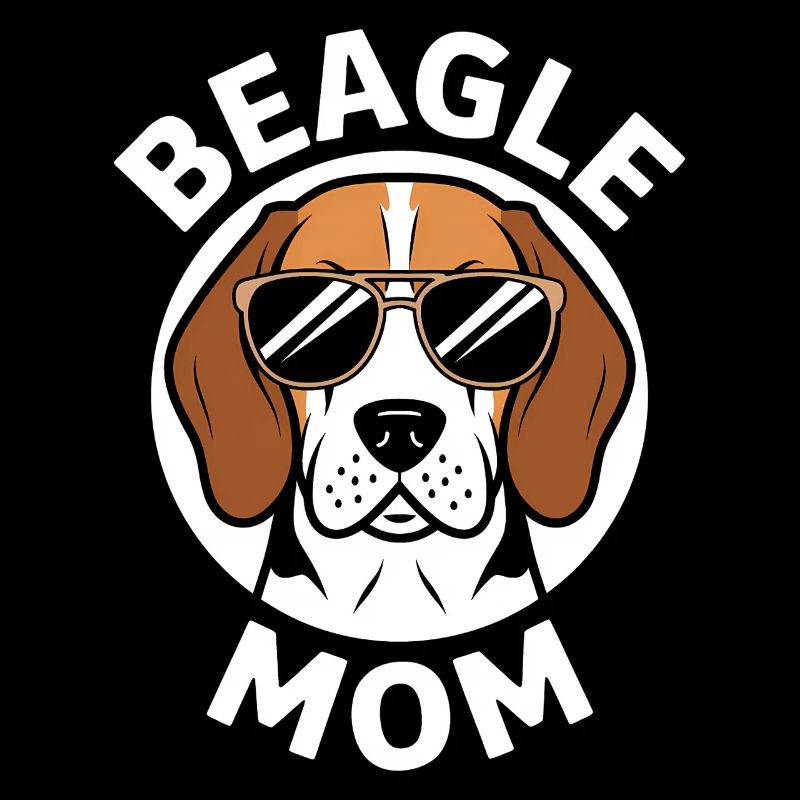 Beagle Mama Hund Mutter Lustiges Beagle Geschenk