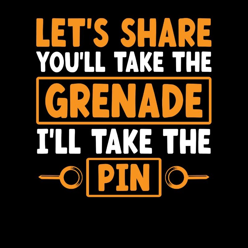 Partageons Tu prendras la grenade Je prendrai la