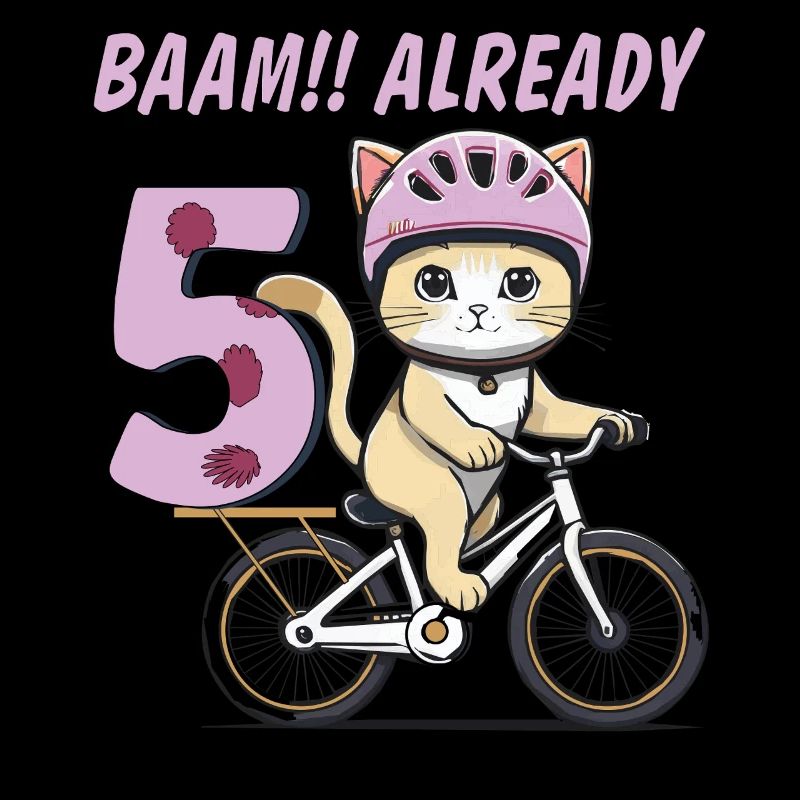 VÉLO CHAT BAAM !! DÉJÀ 5