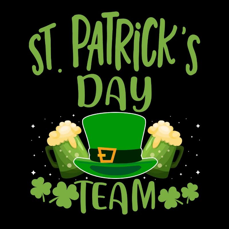 Saint-Patrick Team St Patrick Irlande Trèfle Bière