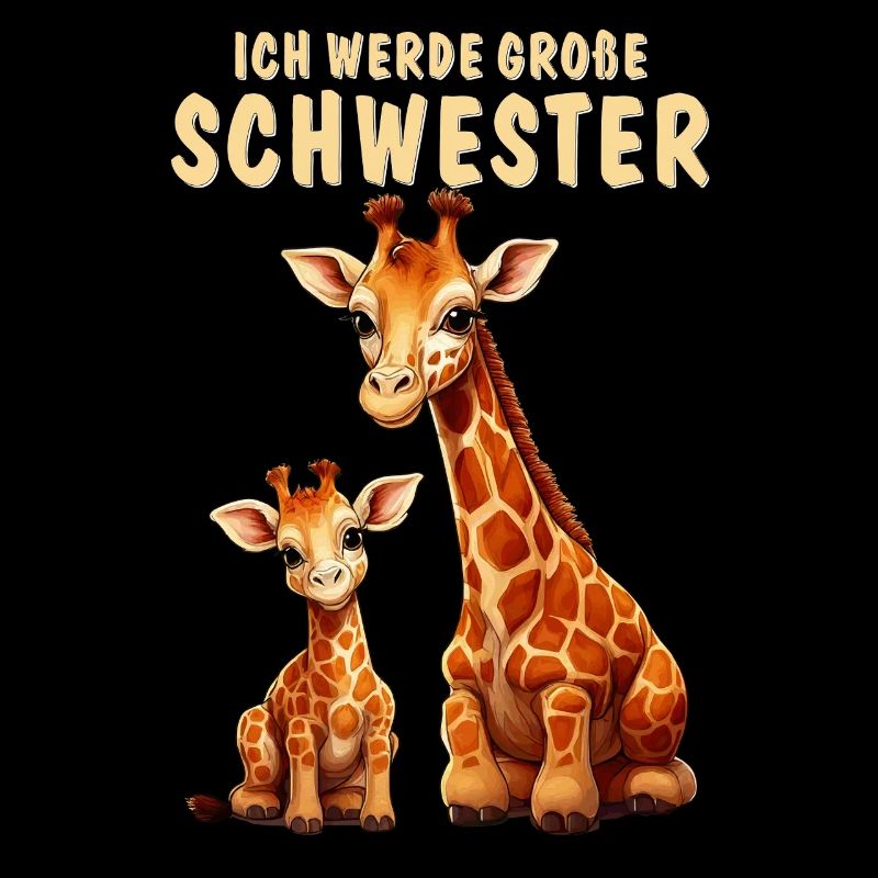 GIRAFFEN WERDE GROßE SCHWESTER