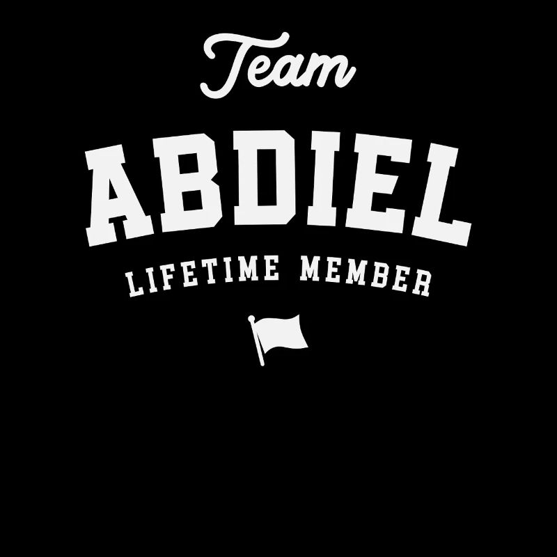 Team Abdiel Lebenslanges Mitglied Lustiger Name Abdiel