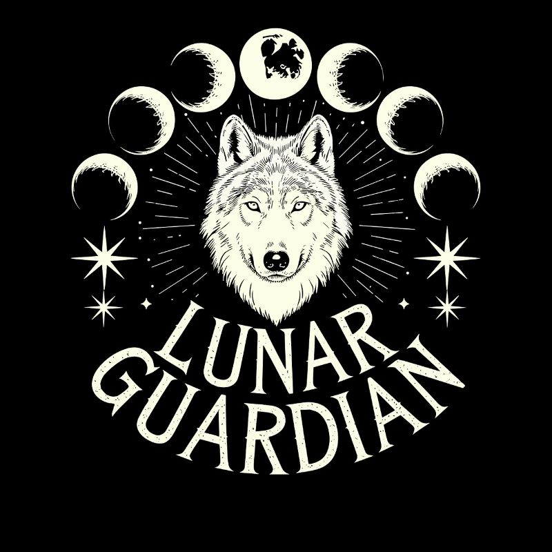 Lunar Guardian Wolf Moon Phases