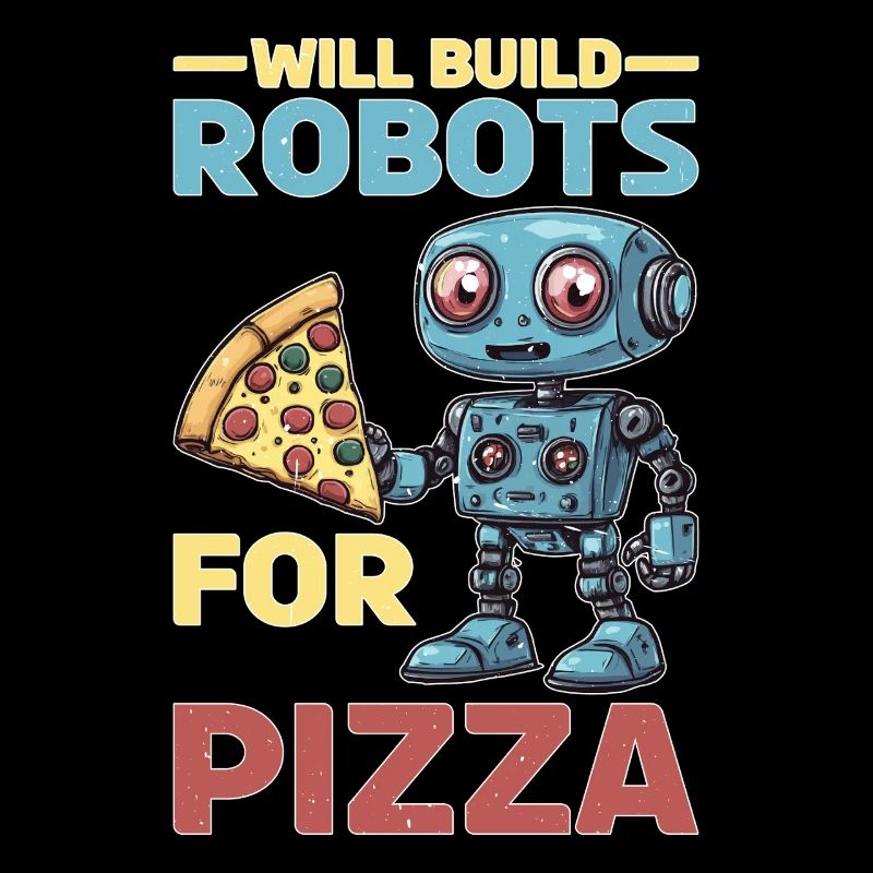 Will Build Robots For Pizza