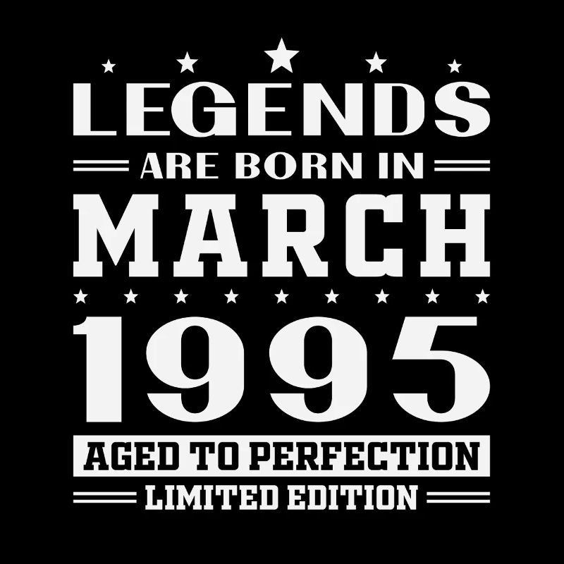 1995 March Vintage Birthday Gift