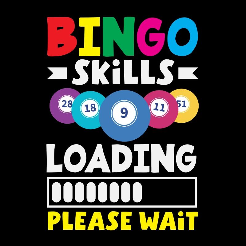 Bingo Skills Laden Bitte Warten Humor