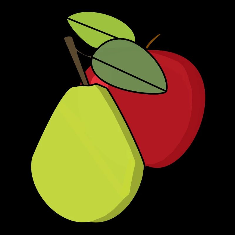 Obst Früchte Apfel Birne