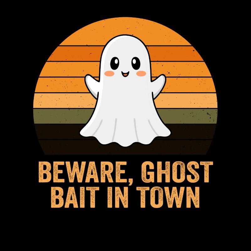Beware Ghost Bait In Town Spooky