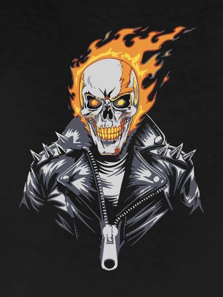 FIRE SKULL