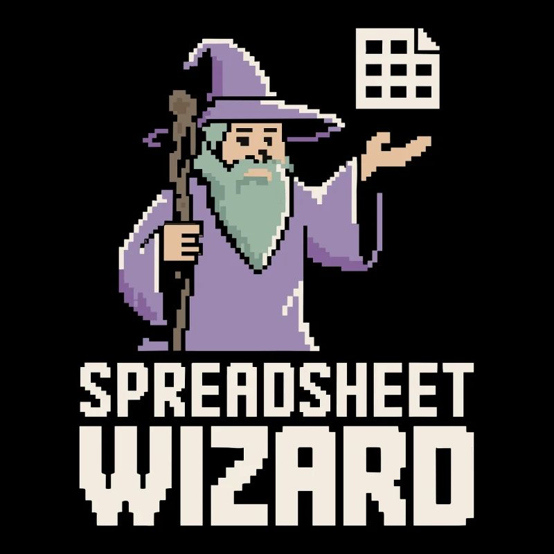 Spreadsheet Wizard Funny Controller Accountant