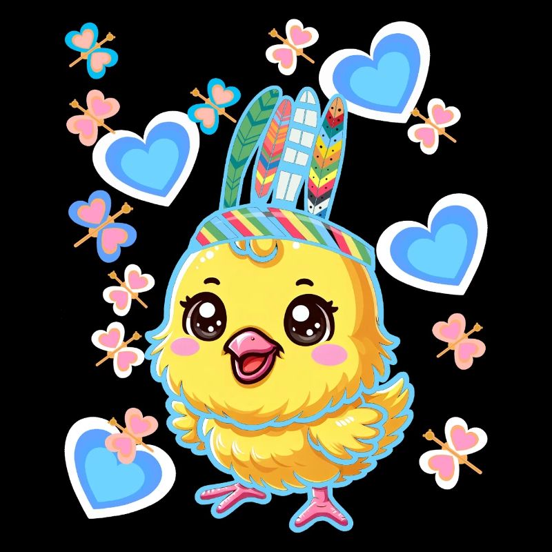Hippie Hippies Chicken Chickens Chicks Easter