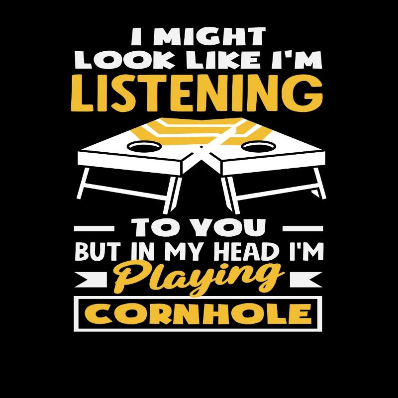 Cornhole Liebhaber Denken An Cornhole