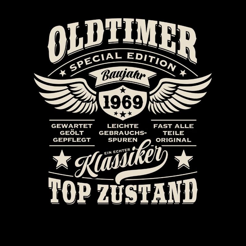 Oldtimer Baujahr 1969 - Geburtstag - Geschenk