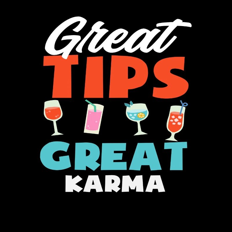 Große Tipps Großer Karma Bartender Stil