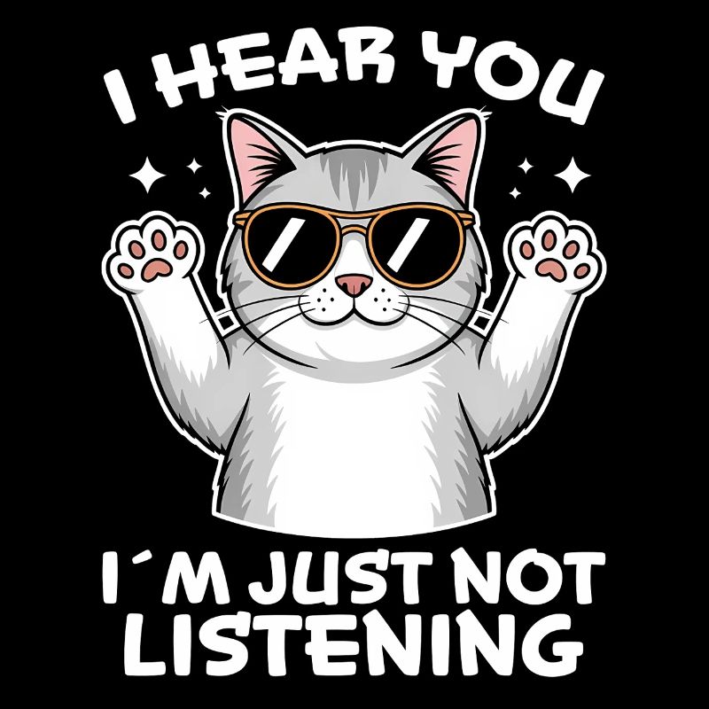 British Shorthair Saying Funny Cats Gift