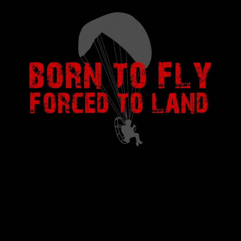 Born To Fly Forcé D’atterrir Paramoteur