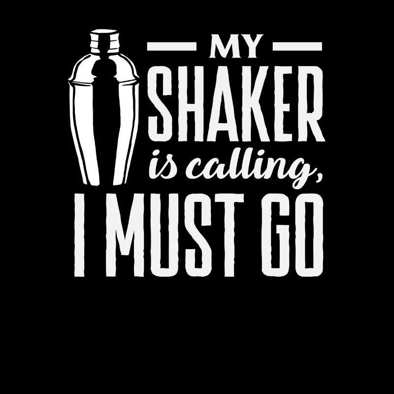 Mon shaker appelle le devoir de barman