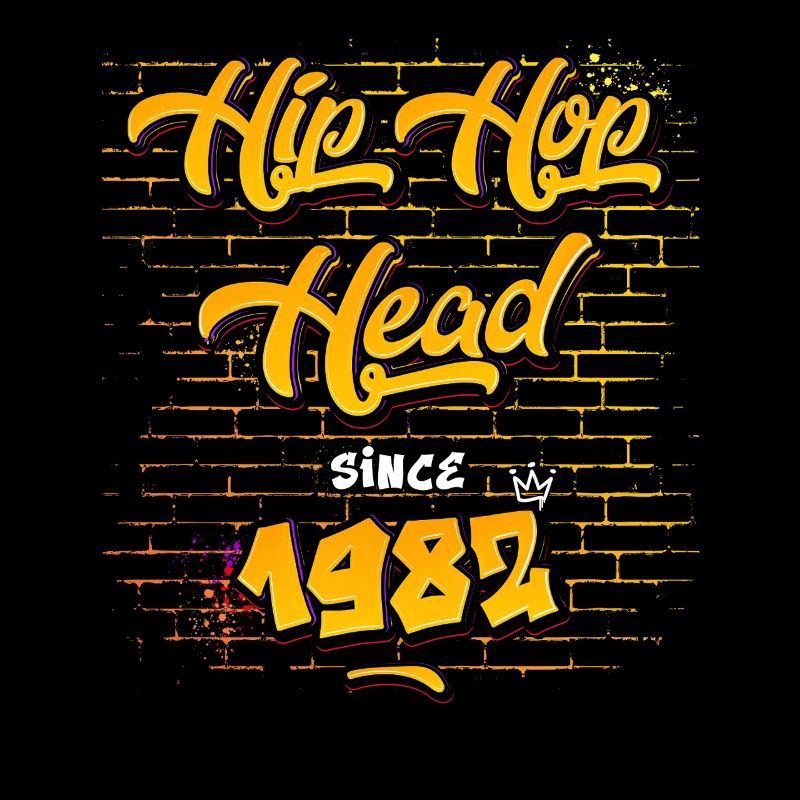 Hip-Hop Head seit 1982 - 43 Jahre echter Flow