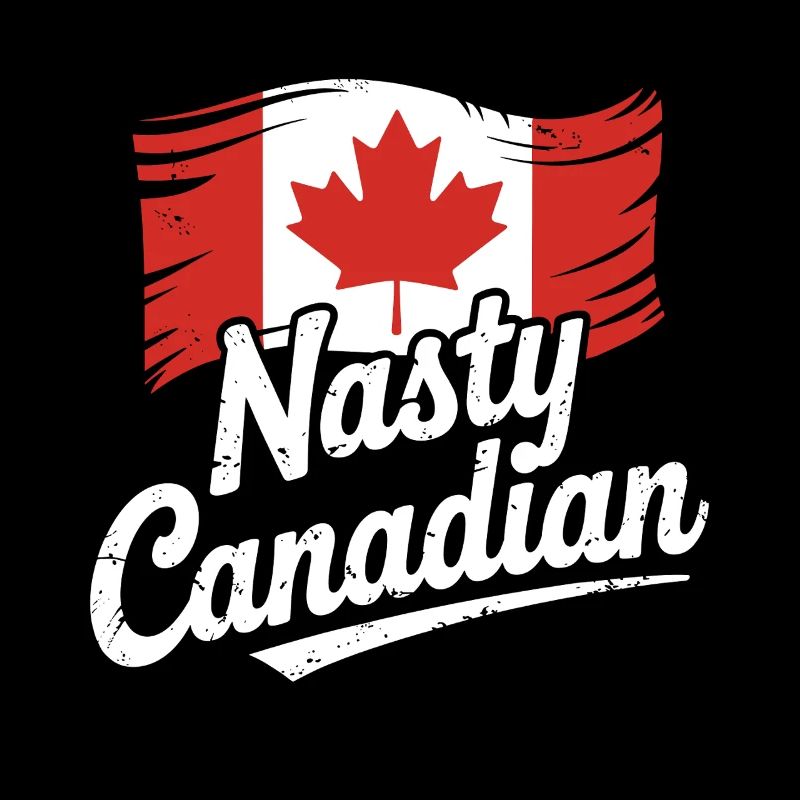 Méchant Canadien Drôle Canada Érable Coups de Coude