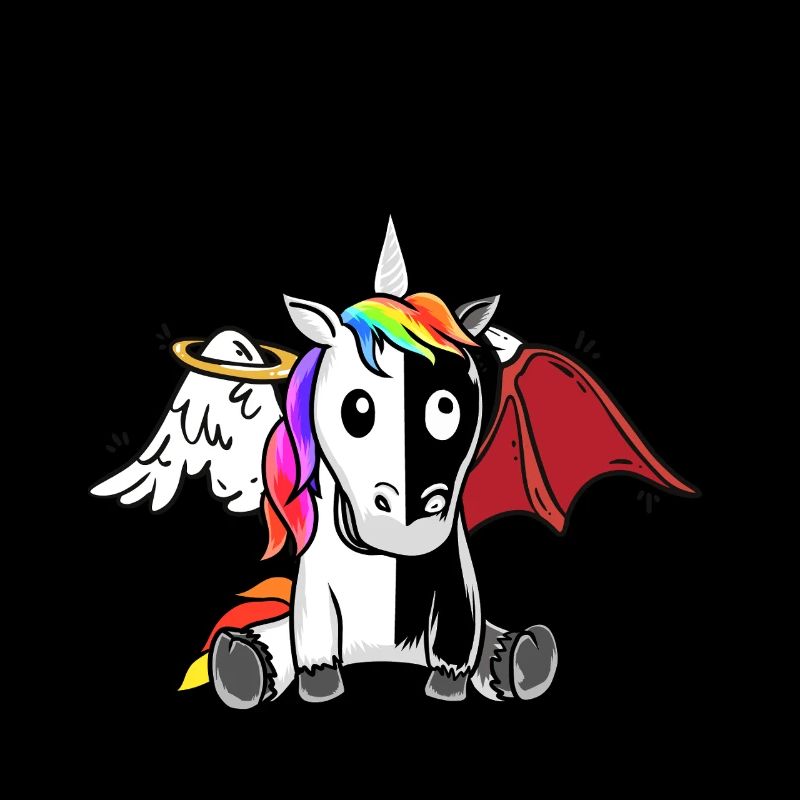 Unicorn, Unicorns, Devils, Angels, Mythical Creatures